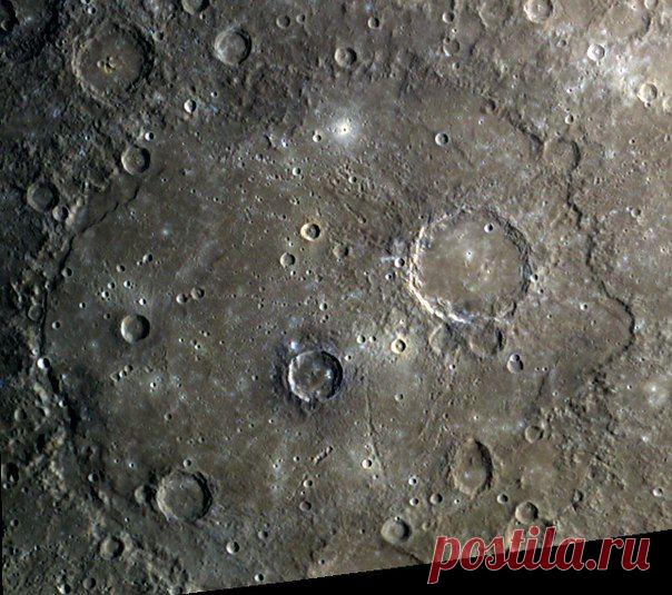 Кратер Бетховен на Меркурии. Снимок "Ме / Физика невозможного!