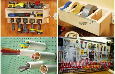 18 способов навести идеальный порядок в гараже или сарае