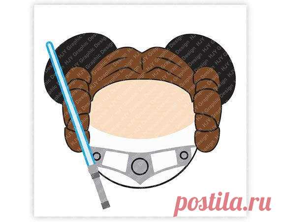 Disney Star Wars Princess Leia Mickey Minnie Mouse | Etsy