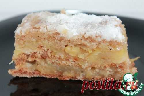 Венгерский насыпной яблочный пирог в мультиварке - кулинарный рецепт