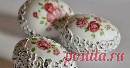 Shabby Chic Easter eggs tutorial blog sullo stile shabby chic e provenzale, decorazioni e recupero creativo