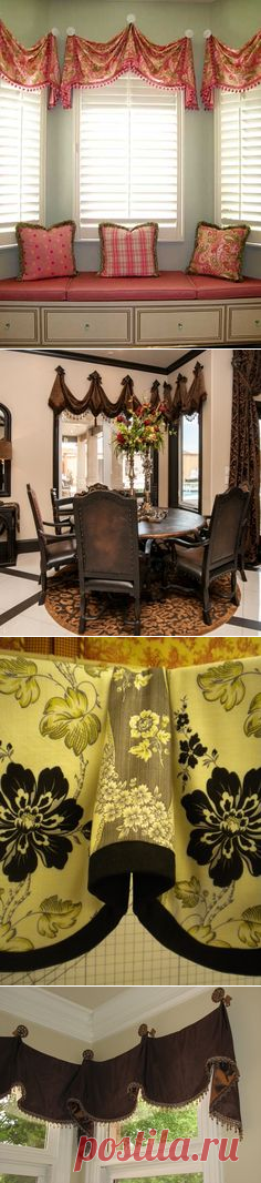 1000+ images about Valances on Pinterest | Window treatments, Drapery designs and Box pleat valance
