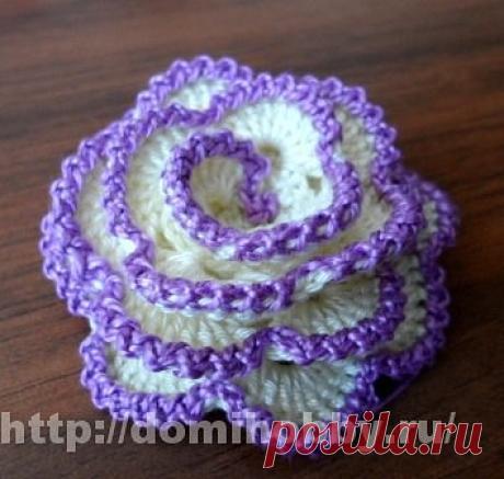 Розочка крючком (Вязаные цветы)
https://zhurnal.rykodelniza.ru/rozochka-kryuchkom-vyazanye-cvety/