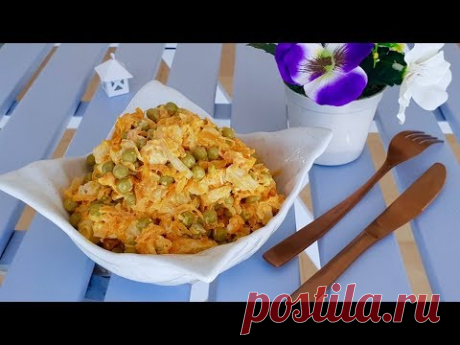 Салат от которого невозможно оторваться!! Рецепты салатов.
