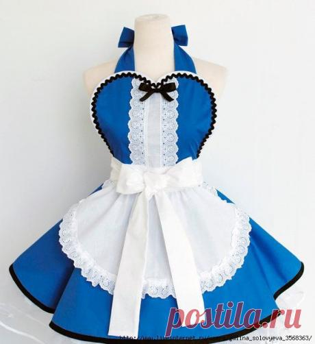 В копилку портнихе. Симпатичные фартуки!