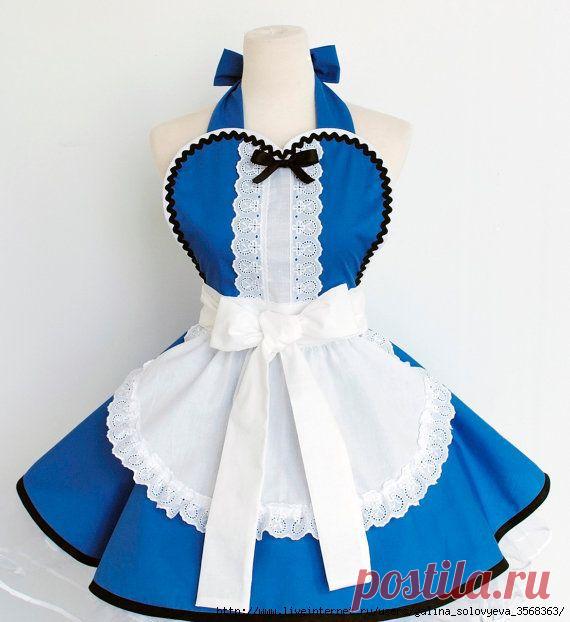 В копилку портнихе. Симпатичные фартуки!