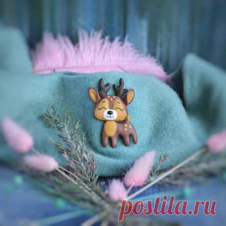 Олень из полимерной глины | 31 фото | Polymer clay craft