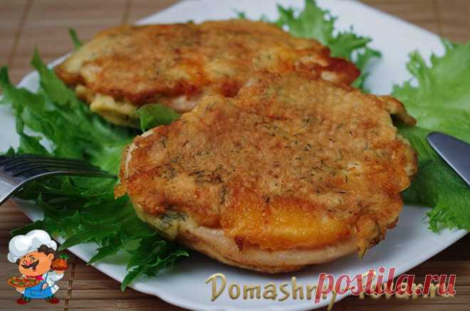 Куриные отбивные с сыром в кляре на сковороде рецепт с фото