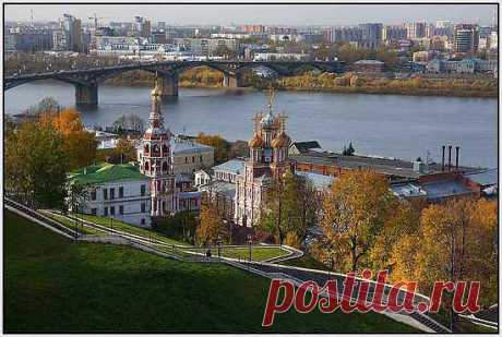 Строгановская церковь в Нижнем Новгороде, Россия