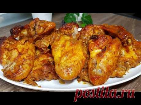 Едят как СЕМЕЧКИ !!! 👉 МЕГА ВКУСНЫЕ КУРИНЫЕ КРЫЛЫШКИ 👉 НЕЖНЕЕ НЕЖНОГО!