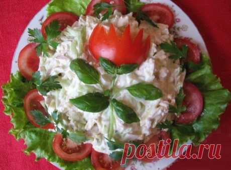 Вкусный салат на День рождения. » Женский Мир