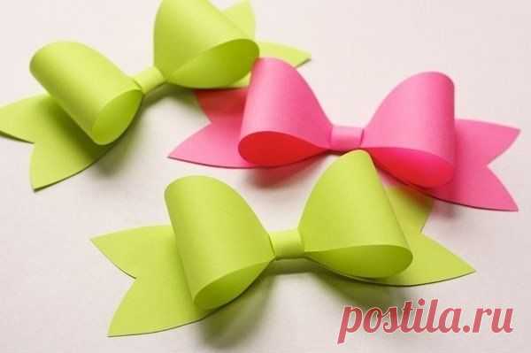 бант / Поделки из бумаги / Коробки и упаковка