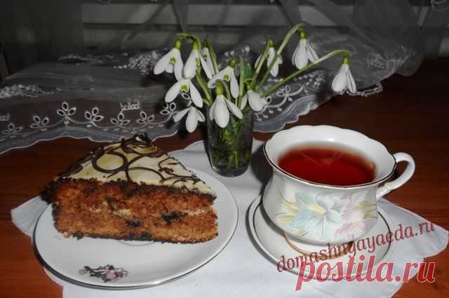 .домашняя выпечка, Торт "Каро" | Домашняя еда