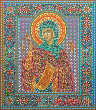 Икона Святой великомученицы Маргариты Антиохийской