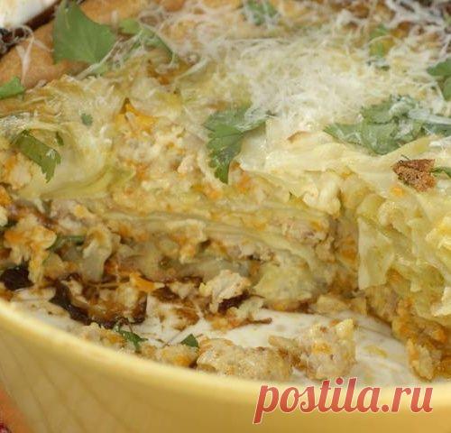 Нежнейшая лазанья с молодой капустой - МирТесен