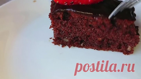 Шикарный пирог к чаю ❤ без молока и яиц😍👍