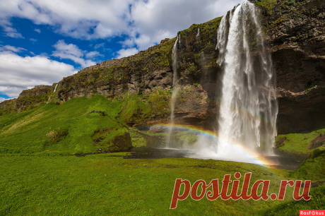 Фото: Водорады Исландии. Пейзажный фотограф Vladimir Vorobeychik. Пейзаж - Фотосайт Расфокус.ру