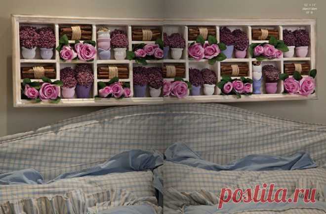 Идеи декора. Креативные панно. Так красиво, так красиво!...