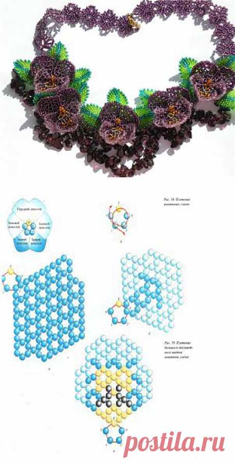 Necklace &quot;Violet&quot; | Laboratory household