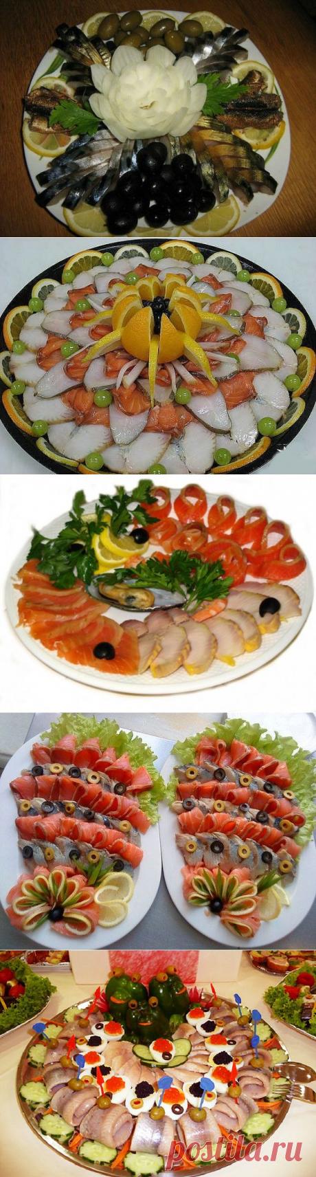 Рыбная нарезка для праздничного стола