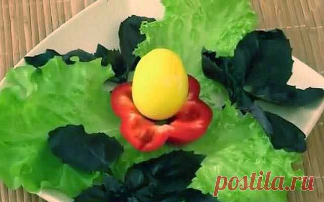 Как сделать жёлтое яйцо