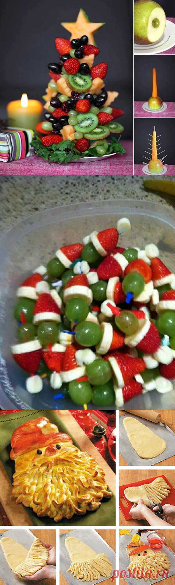 21 идея украшения  новогоднего стола