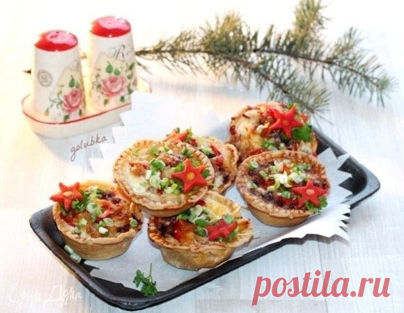 Киш лорен с копченой грудинкой и сыром