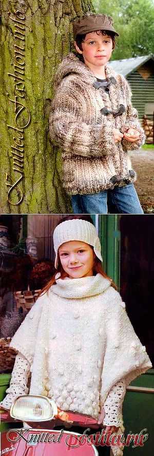 Верхняя одежда для ваших детей. Теплая забота маминых рук. - KnittedFashion.info