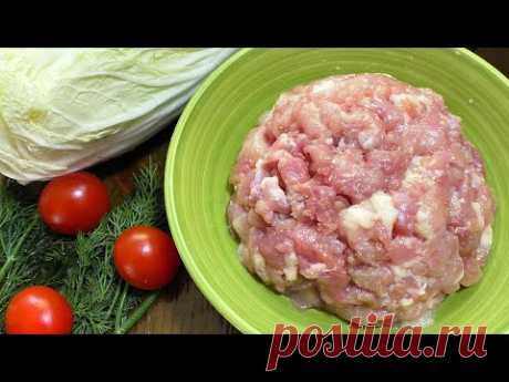 Что приготовить из капусты и курицы если нет мясорубки?
