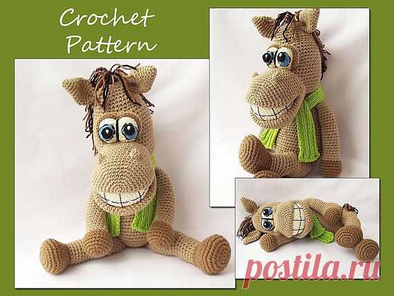 Amigurumi Pattern Amigurumi Horse Crochet von LovelyBabyGift