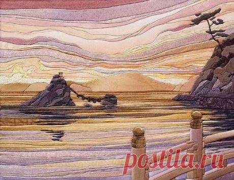 ПЭЧВОРК БЕЗ ИГОЛКИ - КИНУСАЙГА(очень много)