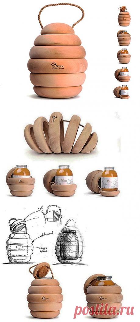 Правильная упаковка для правильного меда. Дизайн-проект Bzzz Honey от Backbone Studio | Промышленный дизайн | Предметы быта