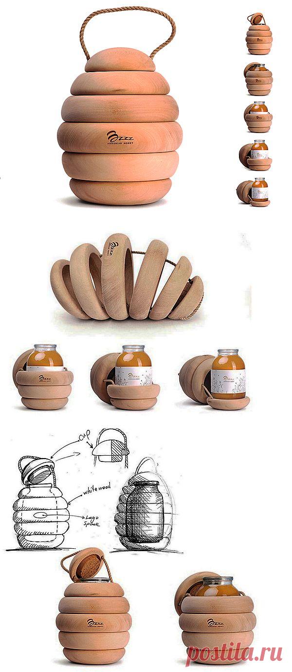Правильная упаковка для правильного меда. Дизайн-проект Bzzz Honey от Backbone Studio | Промышленный дизайн | Предметы быта