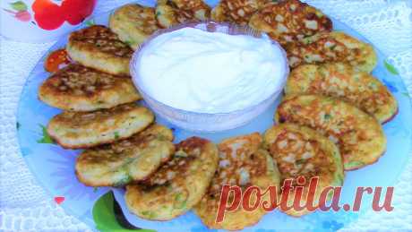 Обалденные картофельные оладьи! Попробуйте, это очень вкусные оладьи, особенно со сметаной и чесночком!