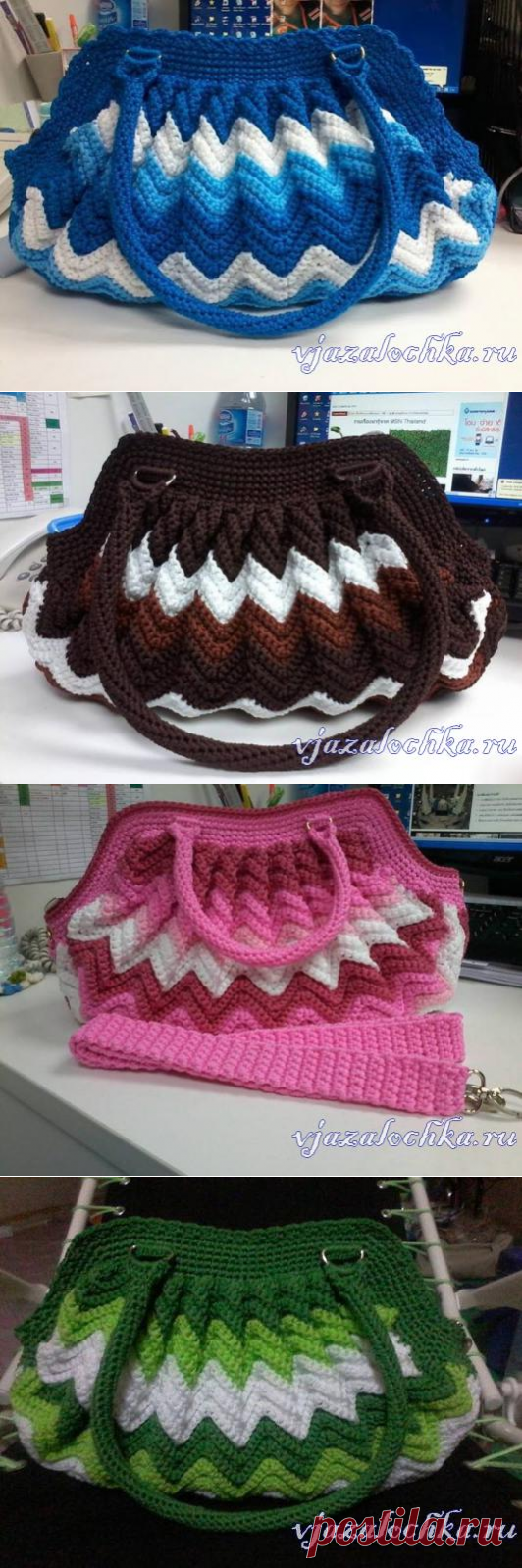 Сумка крючком