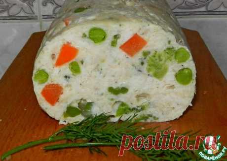 Куриная паровая колбаса "Калейдоскоп" Кулинарный рецепт