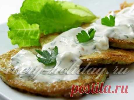 Жареные кабачки в кляре