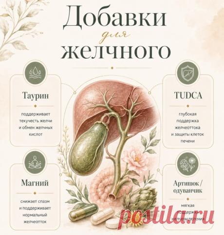 Добавки для желчного