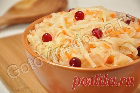 Рецепт: Квашеная капуста