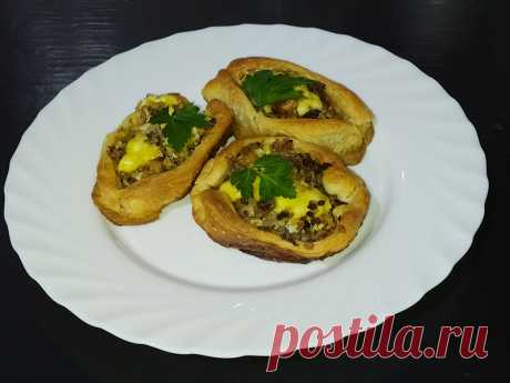 Кундюмы с гречкой и грибами ?: рецепт с фото