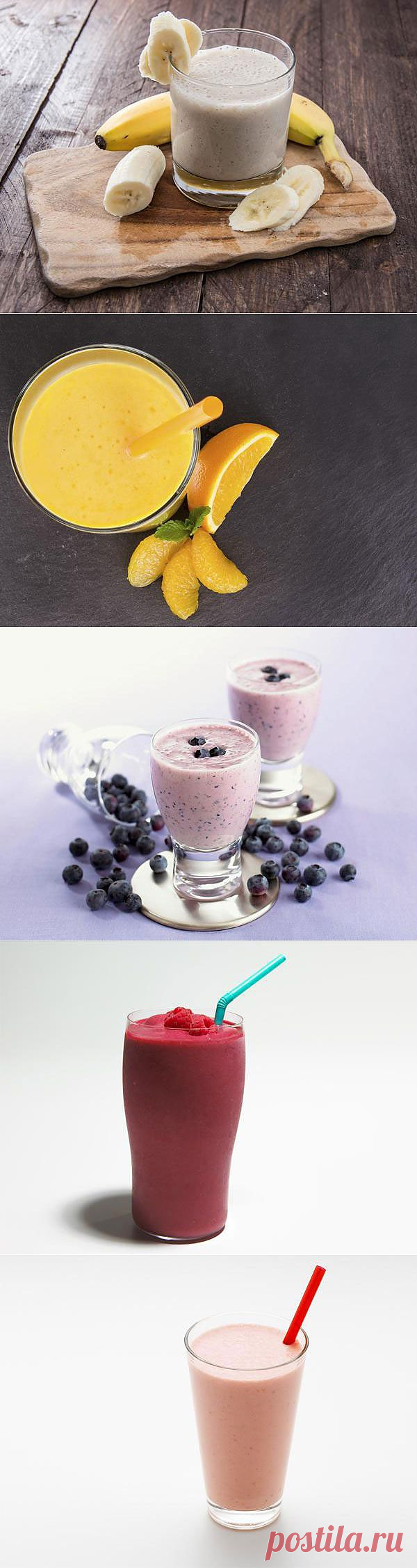 20 рецептов вкуснейших и полезнейших смузи