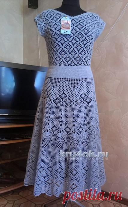 Платье крючком