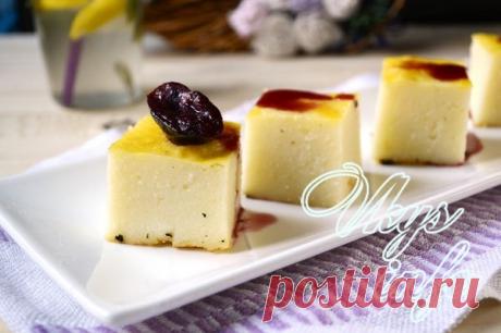 Манный пудинг рецепт с фото