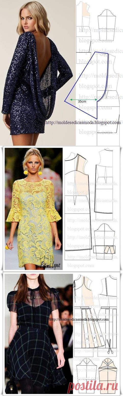 Выкройки платьев на лето | Domosedkam.ru