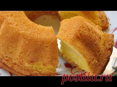 Шарлотка с яблоками. Готовим дома - YouTube