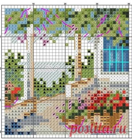 Вышивка, которая всегда будет создавать летнее настроение Вышивка, которая всегда будет создавать летнее настроениеМилые сюжеты с домами, которые сделают ваше пространство удобнее.