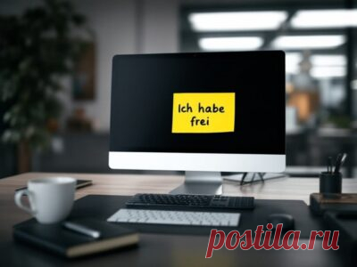 Как сказать на немецком «у меня сегодня выходной» — Изучаем немецкий язык онлайн