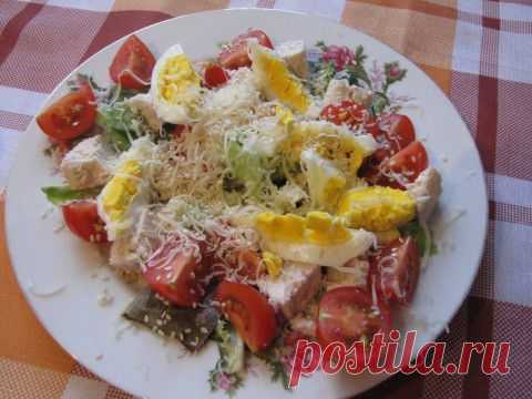 Наш салат "Цезарь"