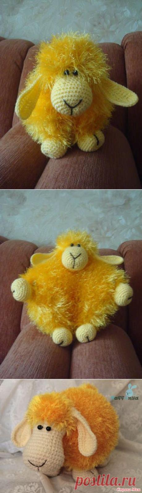 Вяжем диванную подушку овечку (идея для подарка на НГ в 2015 году) | Варварушка-Рукодельница