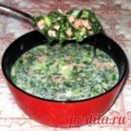 Окрошка на сыворотке Кулинарный рецепт